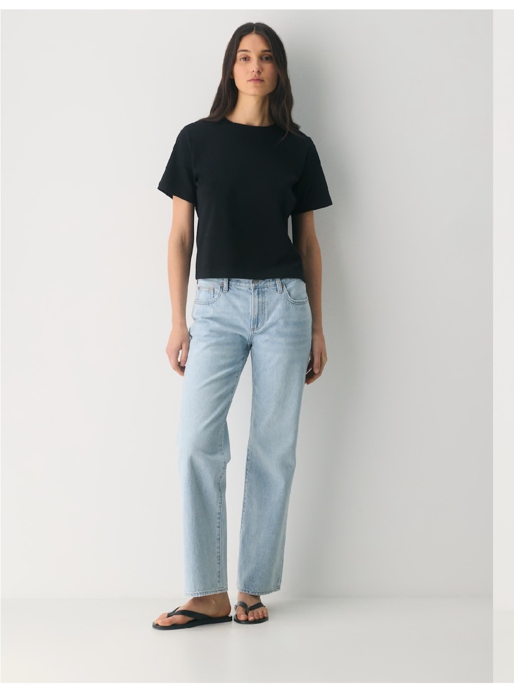 Denim Forum Lo-Rise Farrah Jean